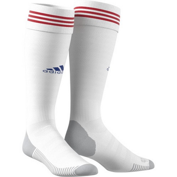 Calcetines Lyon Primera Equipación 2020-2021 Blanco